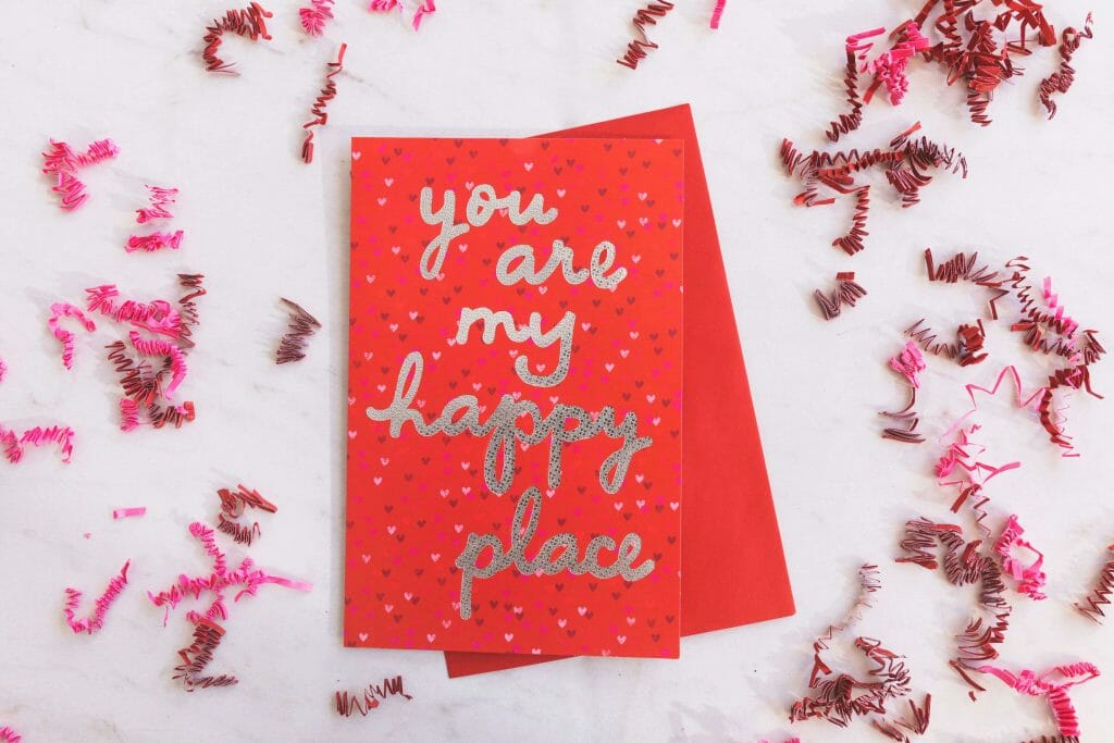 A Valentine S Day Card With A Cheerful Message 1