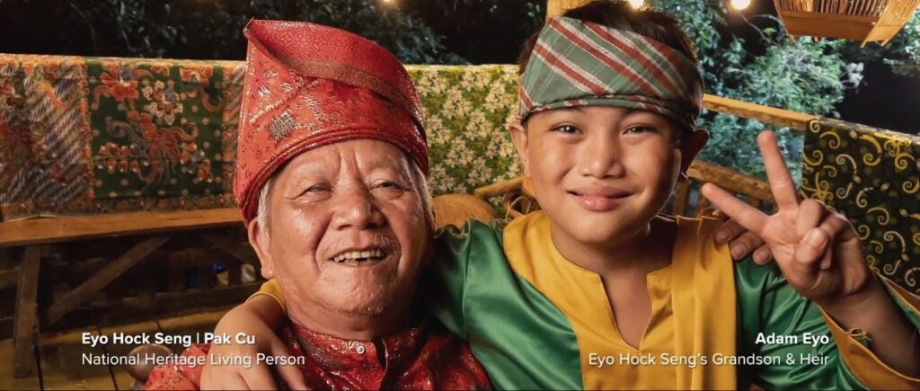 Eyo Hock Seng, Pak Cu And His Grandson And Heir, Adam Eyo, A National Heritage Living Person