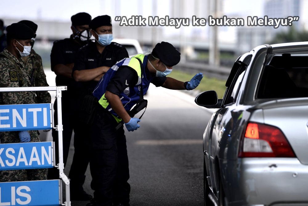 roadblock non Malay Ramadan