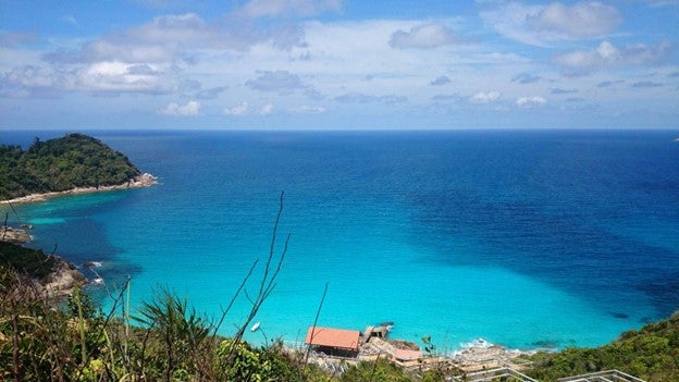 A stunning view on Perhentian island Kecil