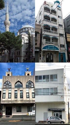 4 Mosques in Japan