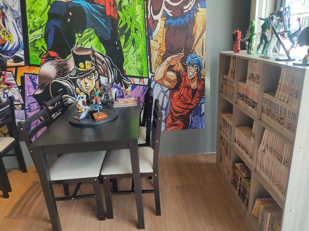Image: The Michio Collectible Store Also Features A Playing Space And Reading Space To Kill Time. 