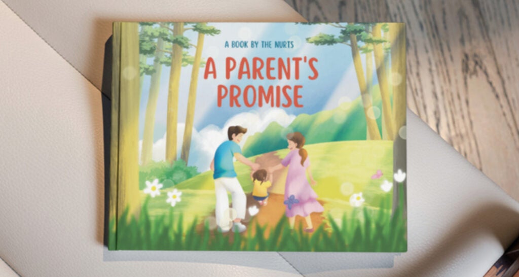 "A Parent's Promise", a heartwarming book that celebrates the various roles parents play in their children's lives. 