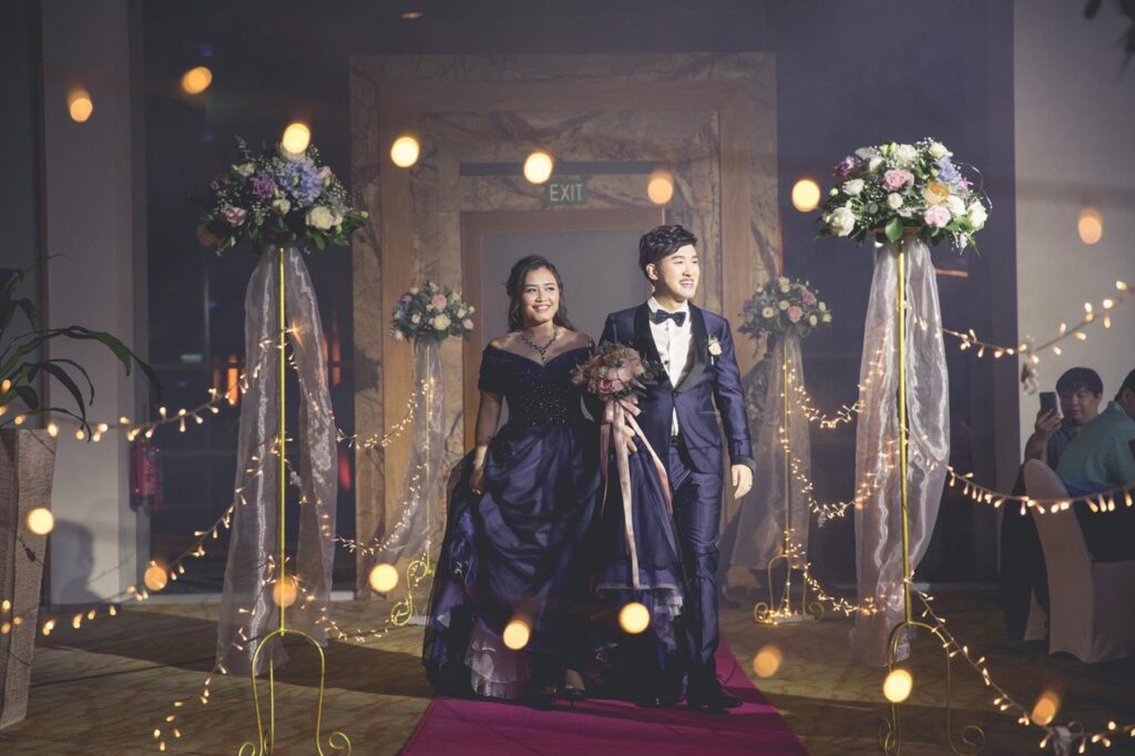 Image Of Samantha And Her Husband Getting Married In 2021, Shangri-La’s Rasa Sentosa Singapore.