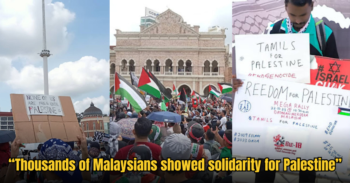 I Joined A Palestine Support Rally In Kl Heres What I Saw There 1