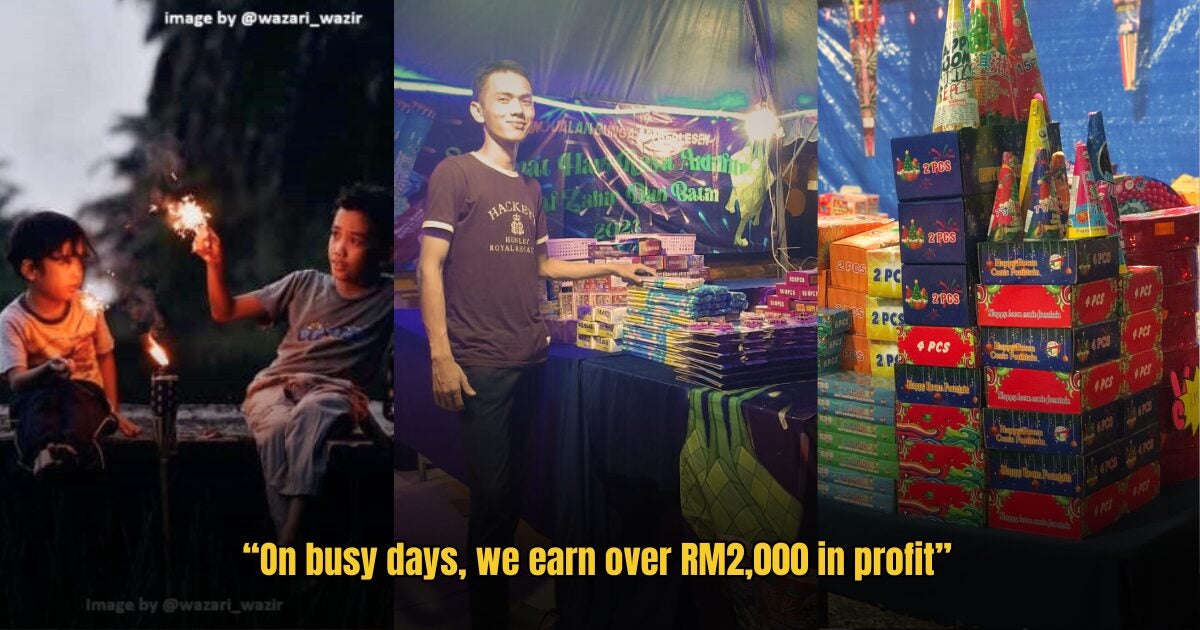 Fireworks Sellers Earn Up To Rm2000 A Day During Ramadan