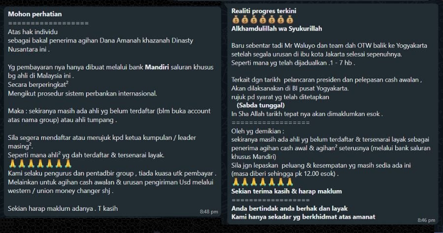 Shady Whatsapp Donation Drive Cheats Thousands Of Ringgit Out Of Pensioners Savings 1