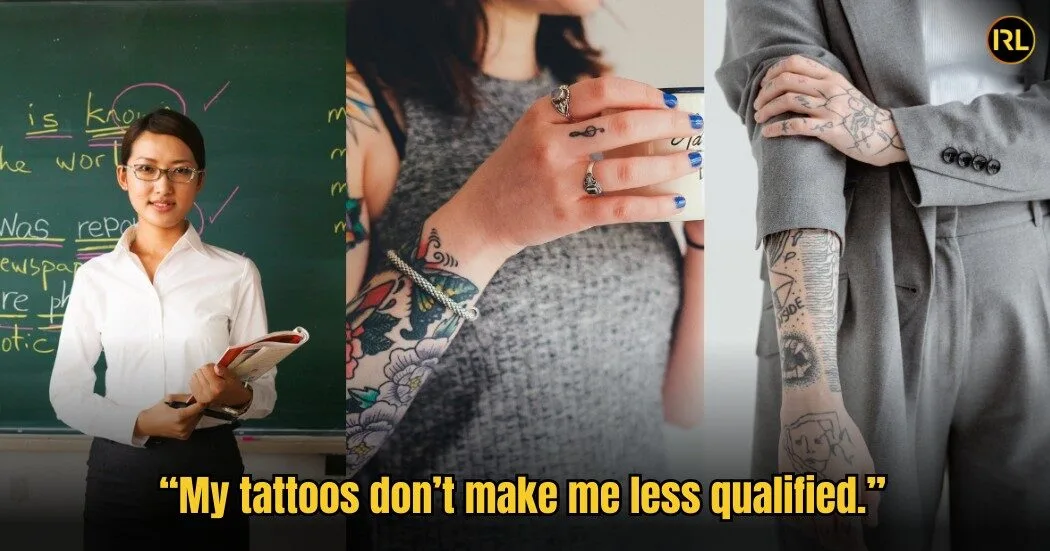 Why Should I Cover My Tattoos To Get The Job Tattooed Teacher Calls For More Freedom of Expression in Malaysias Education System