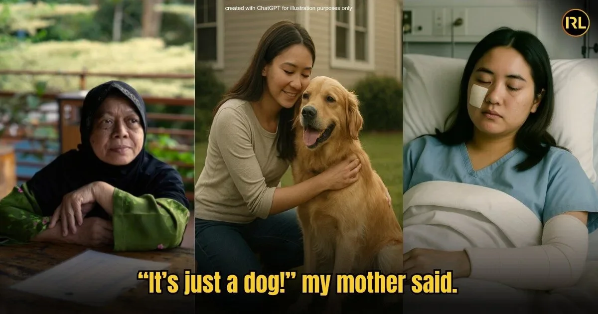 "My mother got rid of the family dog," shares M'sian woman who went no-contact with her mother in In Real Life mom dog