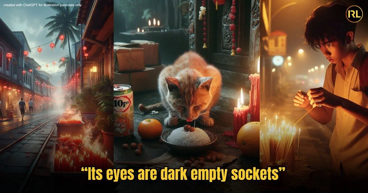 hungry ghost cat ghost 1