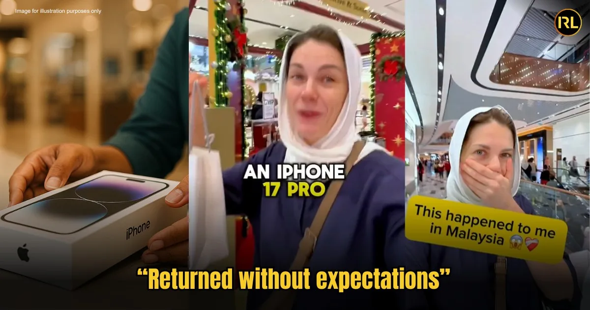 "Someone Found My iPhone 17 Pro Max and returned it,” shares Grateful Tourist in In Real Life News3 Tree Clearing