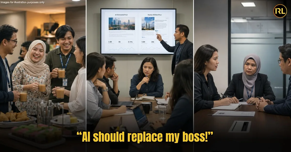 “Boss thinks AI writes better than me,” shares M’sian marketer