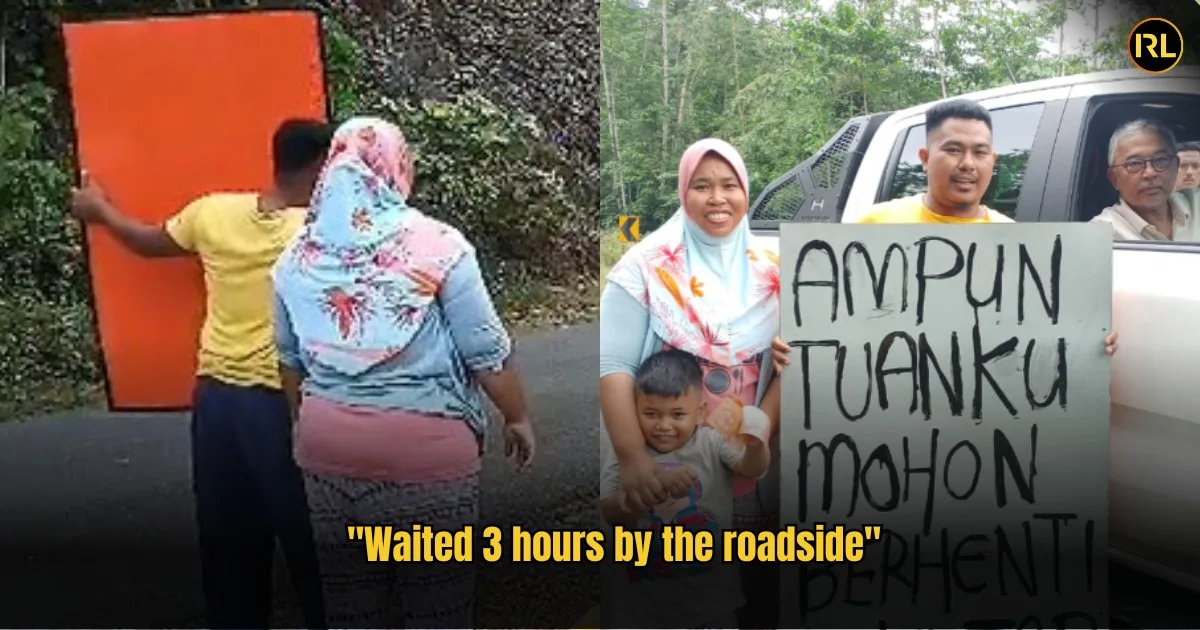 "Please Stop For A Moment" Man Gets Electricity After Flagging Down Sultan's Motorcade in In Real Life Please Stop For A Moment Man Gets Electricity After Flagging Down Sultans Motorcade