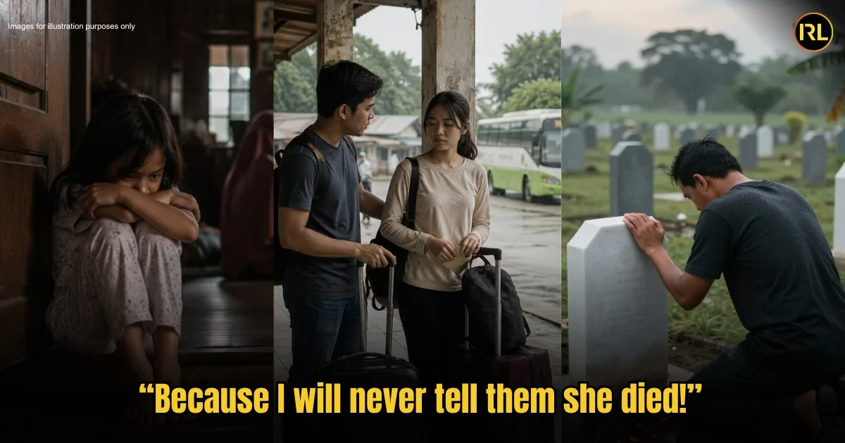 “My parents think they have a daughter somewhere,” says M’sian man