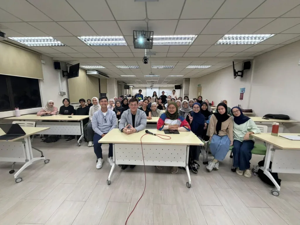 Why Sebastian Tai Keeps Showing Up for Young People in In Real Life With Group Of Students