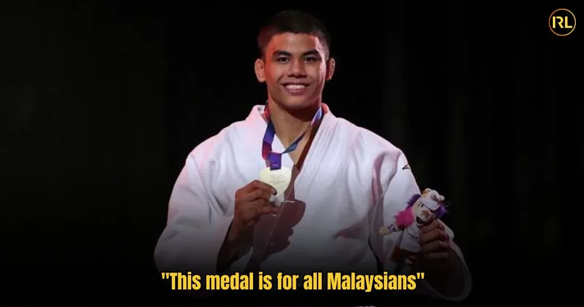 “All The Sacrifices Paid Off” Amir Daniel Makes History With Malaysia’s First Judo Gold in In Real Life 78