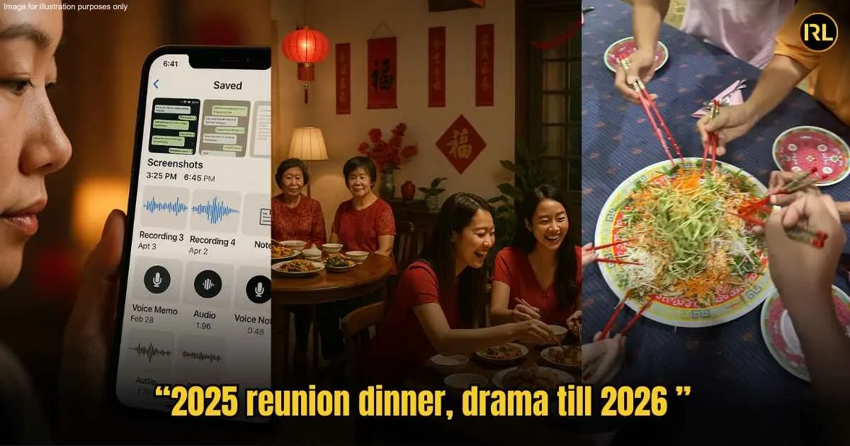 “One Toast Split Our Reunion Into Two Tables,” shares M’sian cousin in In Real Life Cny2026 Reunion Dinner