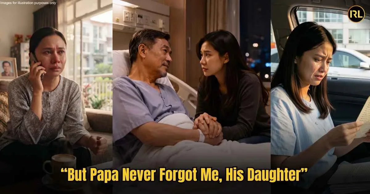 “Cancer took Papa from me twice,” shares grieving M’sian Daughter