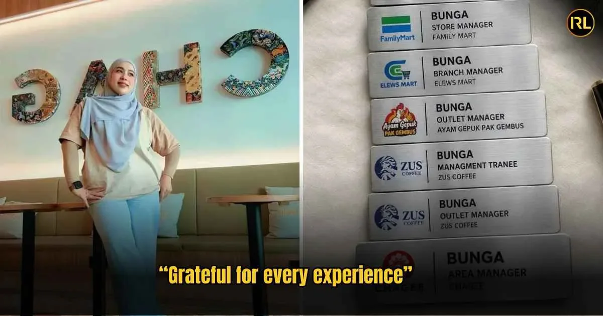 “The Effort To Reach This Level Was Not Easy” M’sian Started As Cashier, Now Earns RM9k As Area Manager