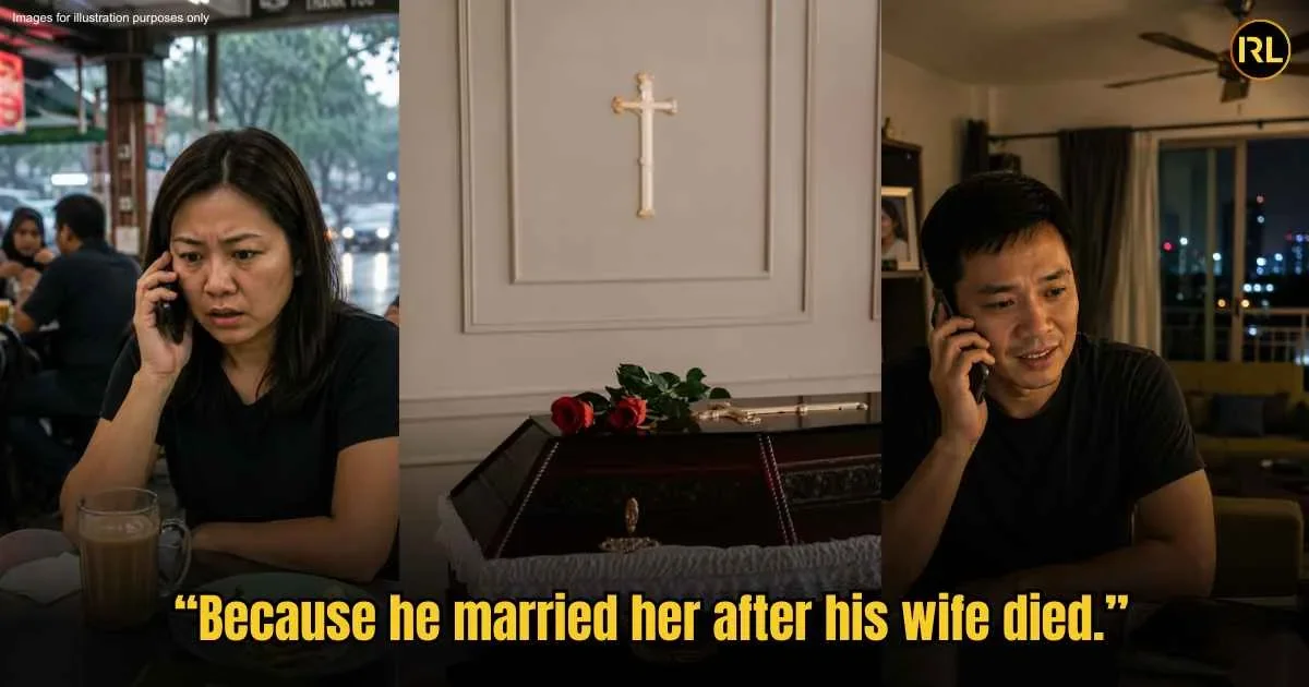 “Maybe She was his “Skandal” shares M’sian Sister-in-Law in In Real Life Wife Died Remarried 18 Months 1